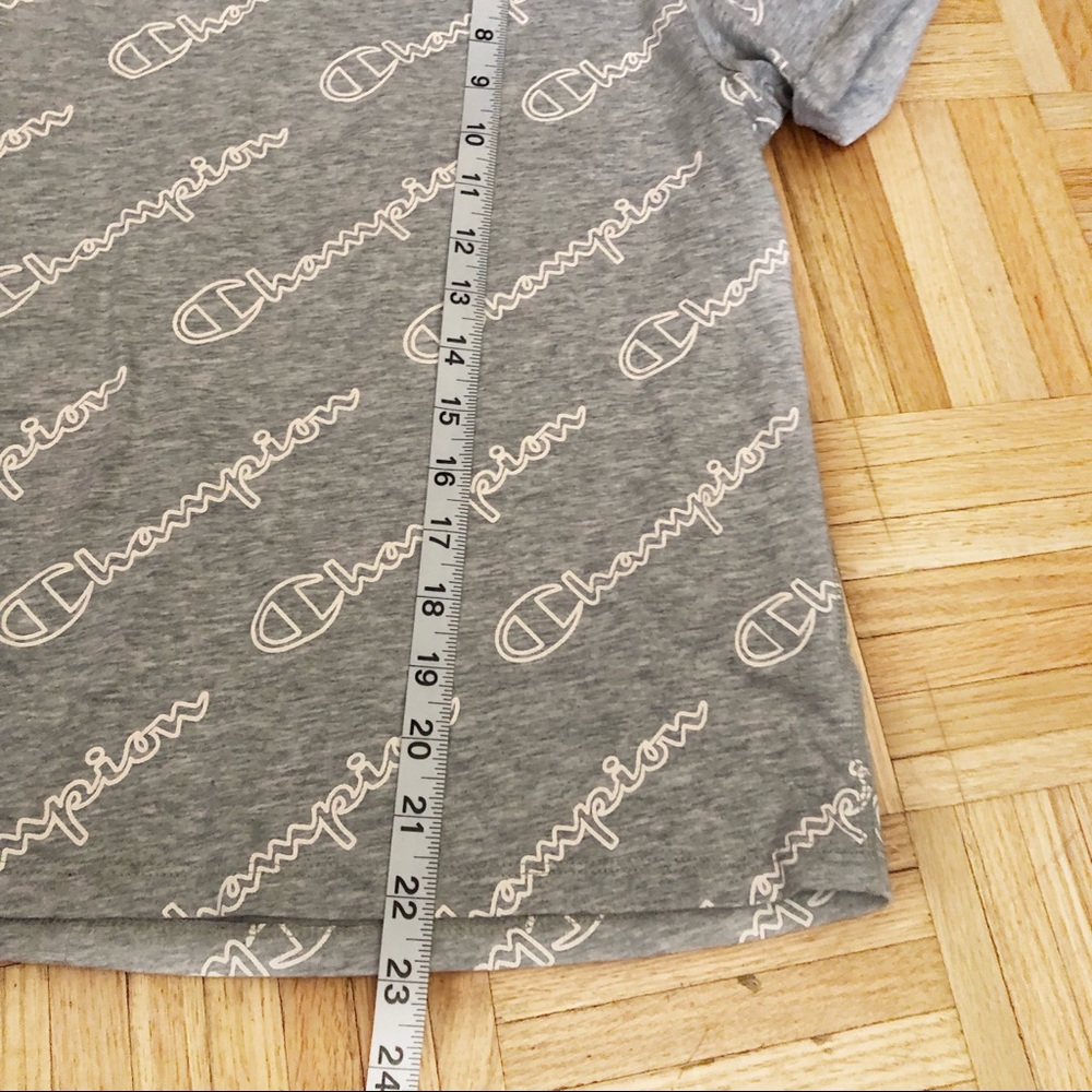 Champion Gray‎  Women’s  Crop Top Sz L - Picture 5 of 7
